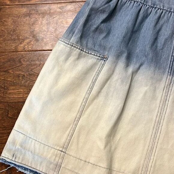 Stella McCartney Ombre Denim Overall Dress, 14! - Picture 3 of 7